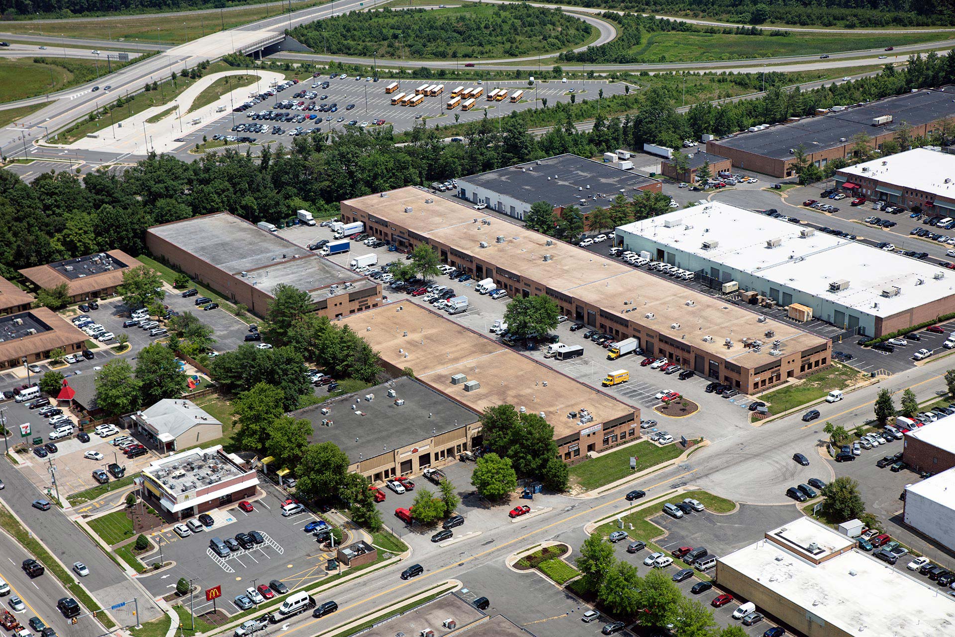 Fullerton Road Industrial Park aerial photo