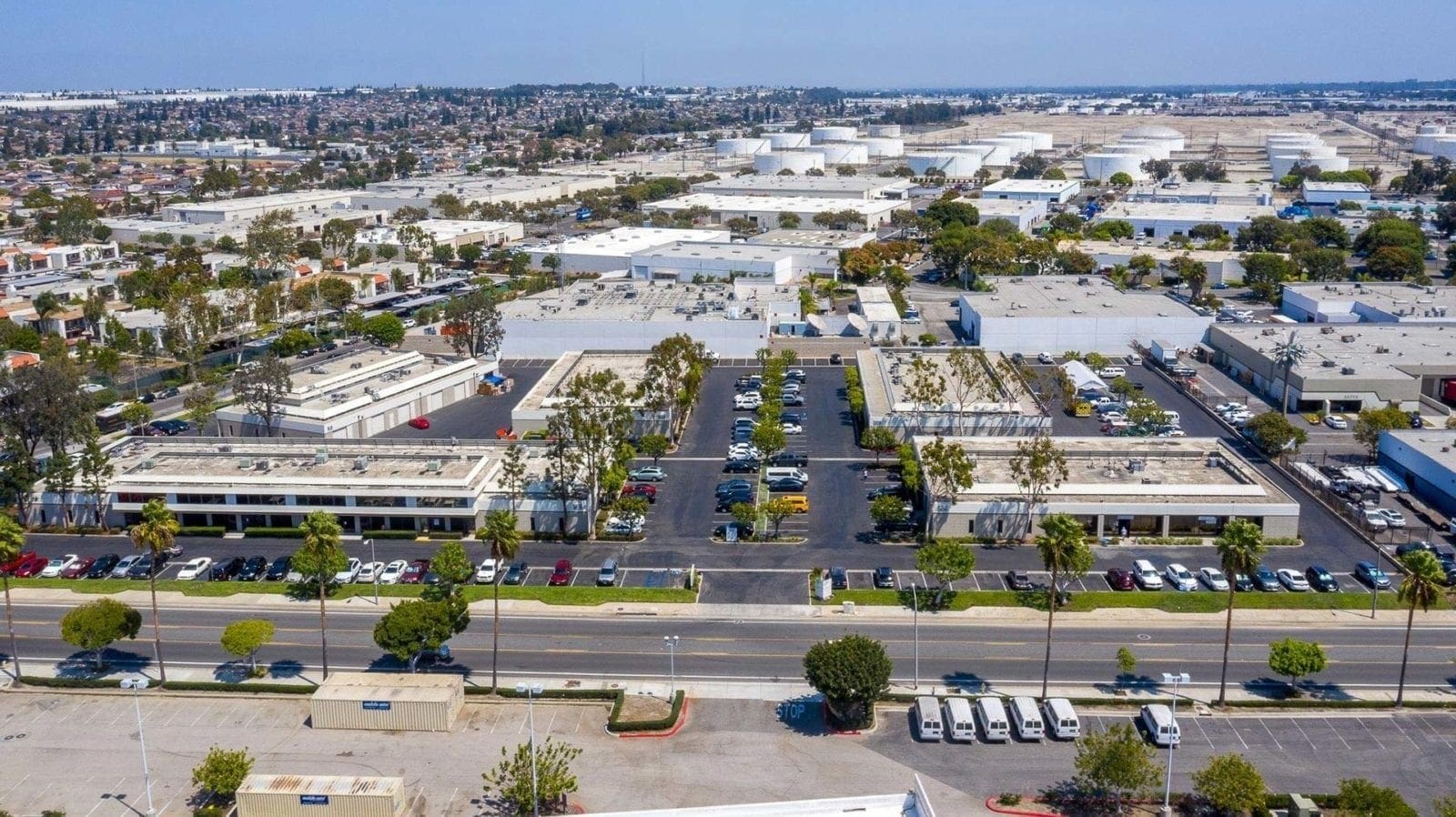 Carson Commerce Center aerial photo