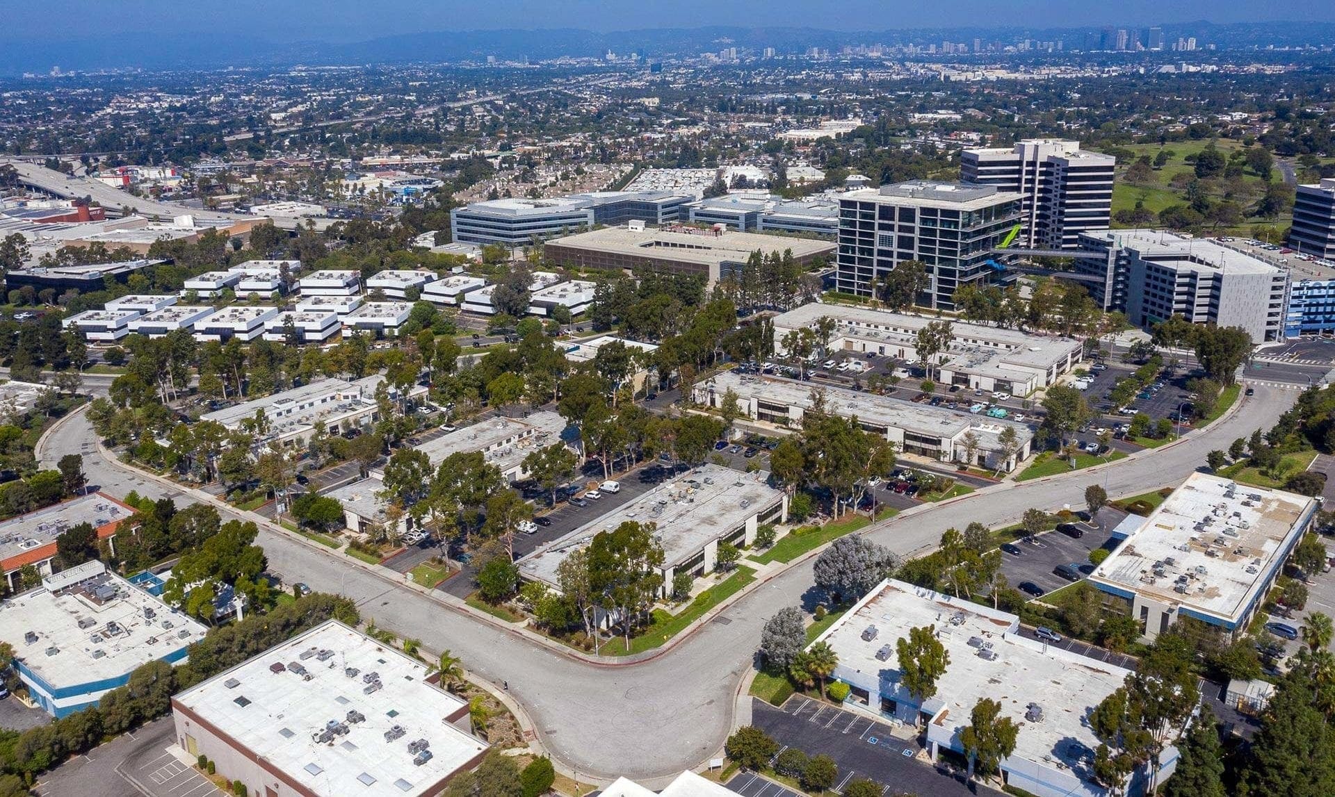 Culver City Business Park aerial photo