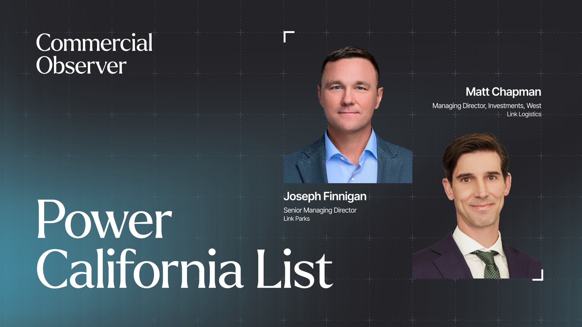 Link Logistics Executives Named to Commercial Observer’s 2026 Power California List